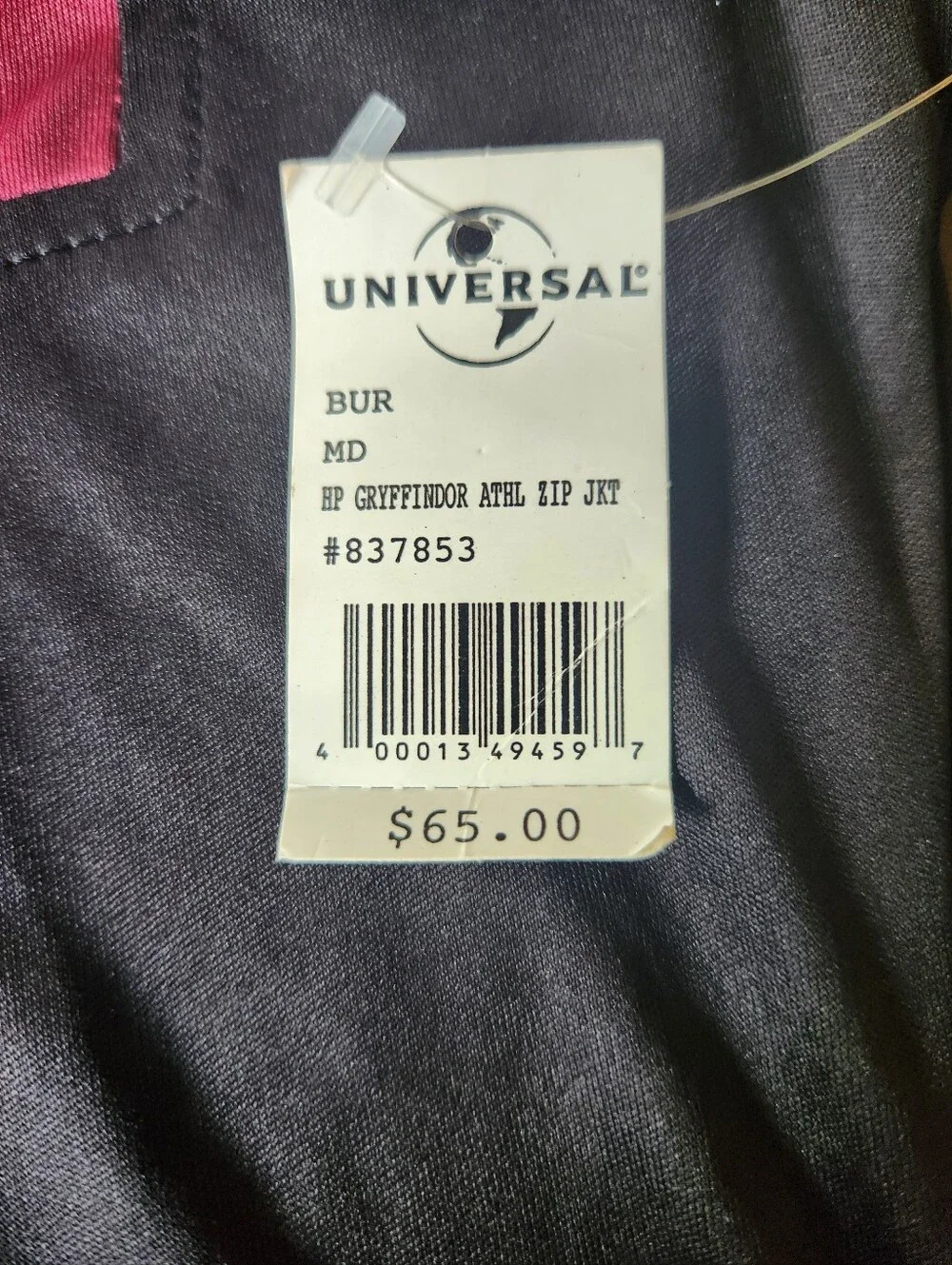 Harry Potter Hooded Jacket in Gray and Burgundy